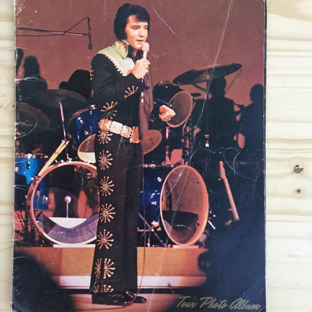 Elvis Presley Original 1972 Concert Photo Album